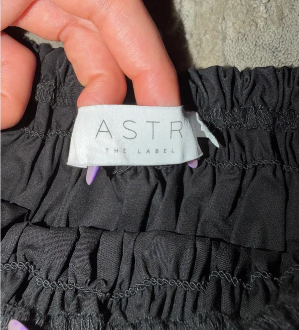 ASTR The Label Ruched Top Puff Sleeve - Image 2