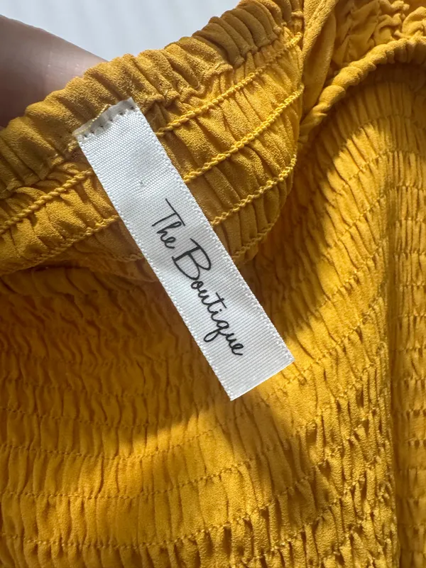Yellow top Size M - Image 3