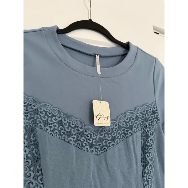 $128 New Free people Cruz Mini Dress - Blue - size 2 - Image 5