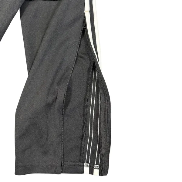 Adidas Climacool Track Pants Womens Medium Black 3 Stripe Zip Ankle Athletic - Image 10