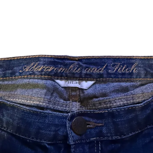 Vintage Y2K Abercrombie Flare Jeans Womens 4 Low Rise 100%‎ Cotton 2000s - Image 5