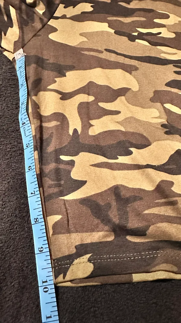 Capella Camo Crop Top & Biker Short Set - Image 12