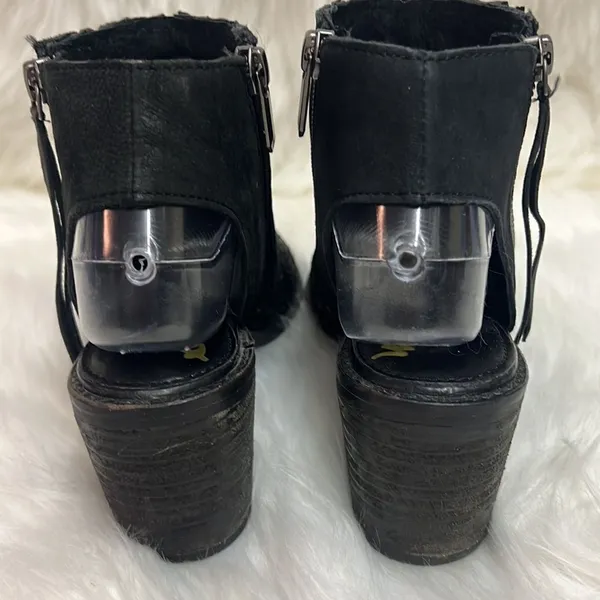 Sam Edelman Cooper Woven Side Zip Block Heel Sandals‎ Women's Size 7 Bin 21 - Image 7
