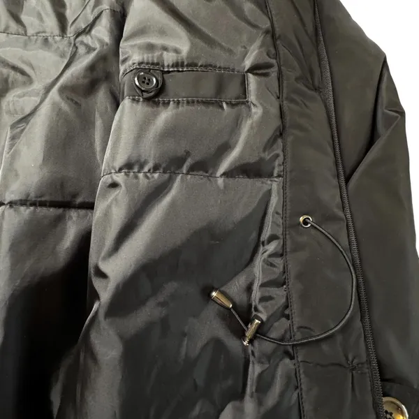 Forecaster of Boston Black Coat Womens Small Zip Up Button Adjustable‎ Jacket - Image 15