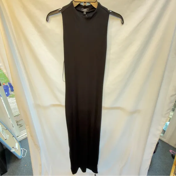 REVOLVE AFRM Women's Casper Funnel Neck Bodycon Maxi Dress, Noir, Small, NWT - Image 5