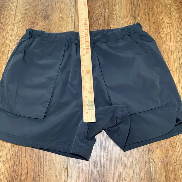 Stoic Desert Hiking Shorts Black Womens XL Zip Pocket Elastic Waist Activewear - Image 7