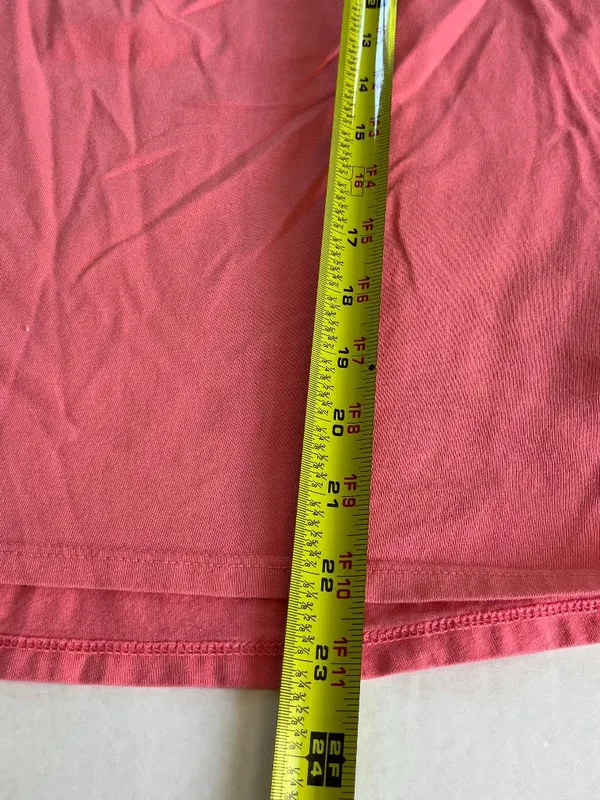 Life is Good Sz M Coral Pink Tank top Pullover Cotton - Image 6