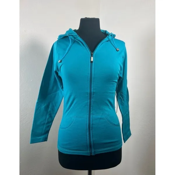 Bundle of 3 NWT Soho Girls‎ Zip-Up Hoodies Black Orange Teal One Size - Image 9