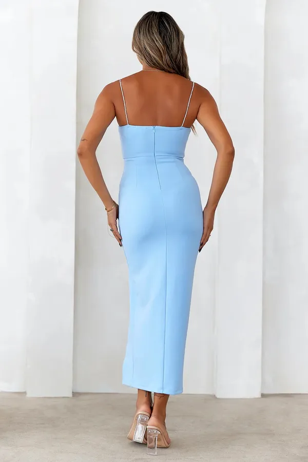 LULUS Formal Choice Maxi Dress - BLUE - XS - Image 2