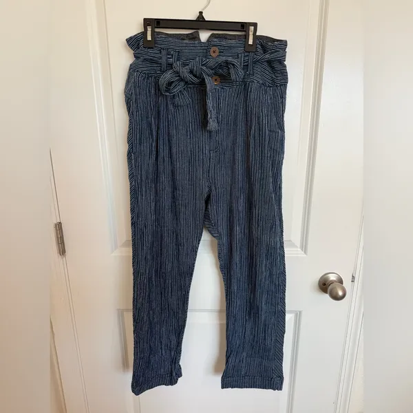 Free People Striped Harem Pants Size 4 - Image 4