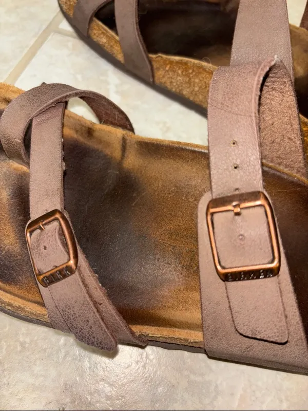 Birkenstock Brown Mayari Mocha Sandals - Image 14