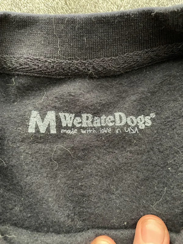 We Rate Dogs Crew Neck Sweatshirt - Image 2