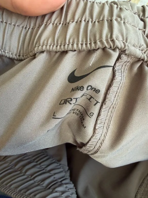 NIKE One Women's Taupe Active Joggers Pants Size Large - Image 3