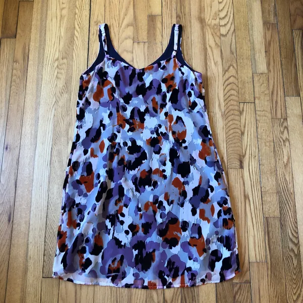 Cabi EUC Women's Radiant Beauty Sleeveless Burnout Velvet Mini Dress M - Image 13