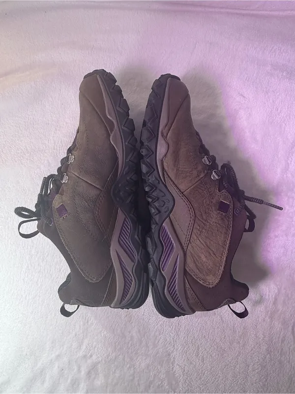 Merrell Brown with Purple Accent Women's Trail Shoe - Image 8