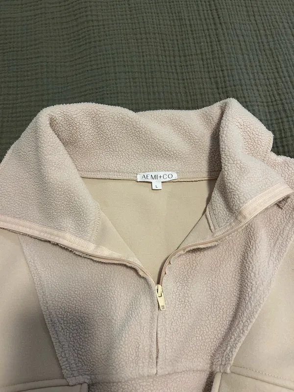 Women's Cream Half - Image 3