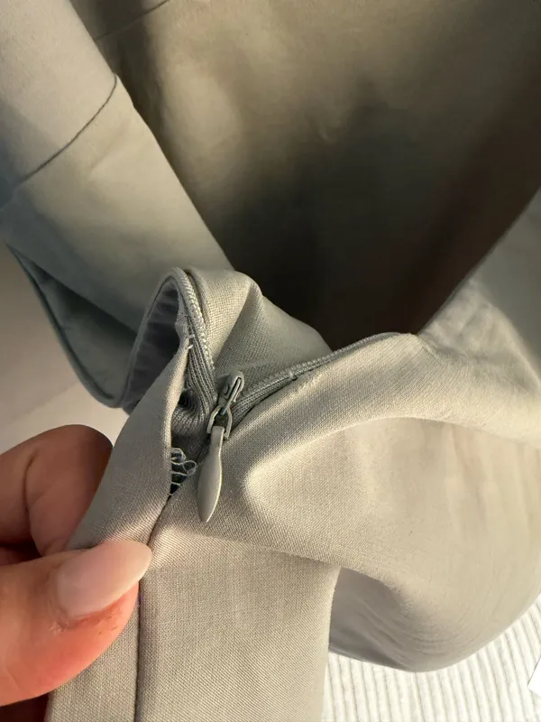 Zara mini grey dress - Image 4