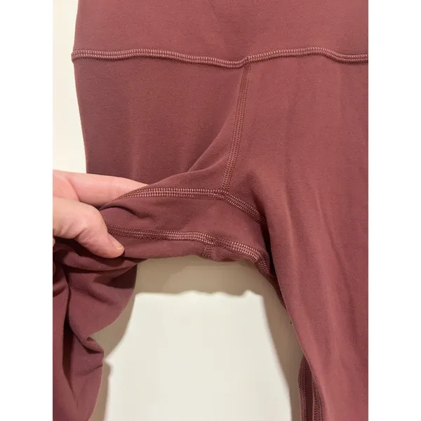 Lululemon Lunar New Year Align High-Rise Pant Leggings 25" in Smoky Red Size 0 - Image 7