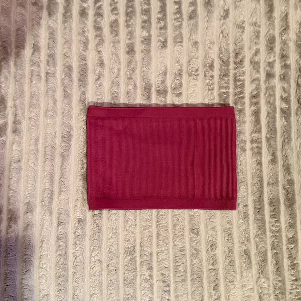 Cotton On Women Magenta Ribbed Seamless Bandeau Tube Top Size M/L 2055970 - Image 2