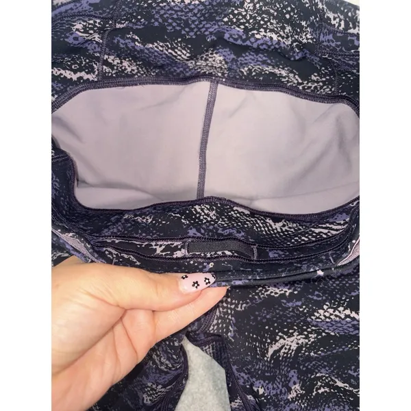 Lululemon Speed Up Tight *Full-On Luxtreme 28" Rip Wave Purple Thunder Black 8 - Image 5