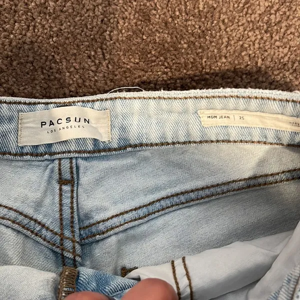 PAC Sun Mom Jeans Size 25‎ - Image 2