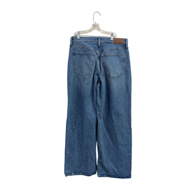 Madewell‎ The Perfect Vintage Wide-Leg Jeans Blue DM4427 29 - Image 2