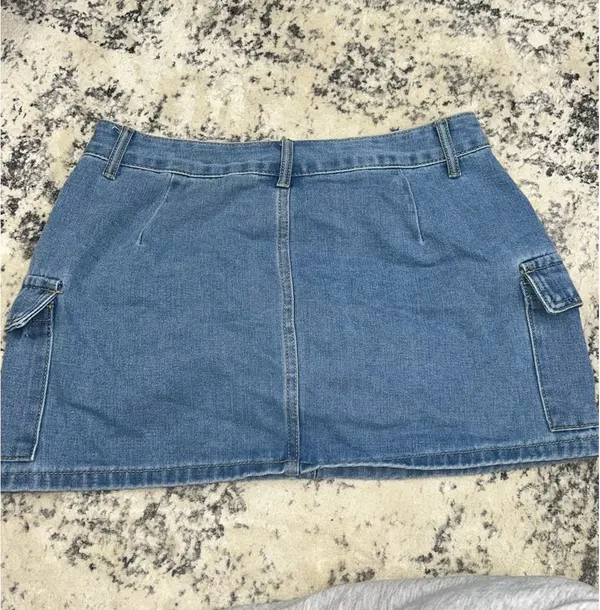 Shein Jean Skirt Mini - Image 2