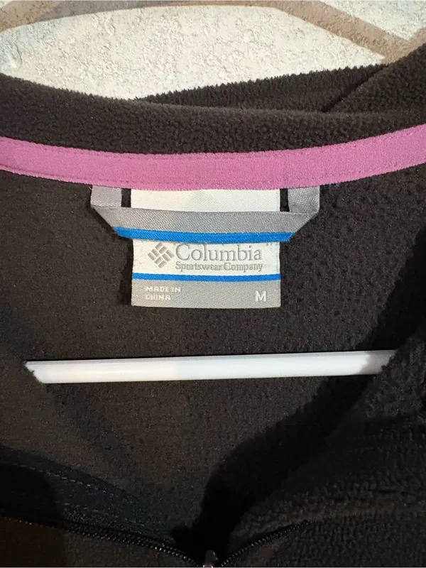 Columbia Women’s Half Zip Fleece Jacket | Size: Medium - Image 3