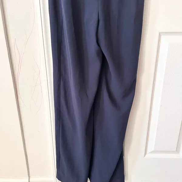 Lilly Pulitzer Kylo True Navy Blue Strapless Sweetheart Jumpsuit NWT 10 No Belt - Image 4