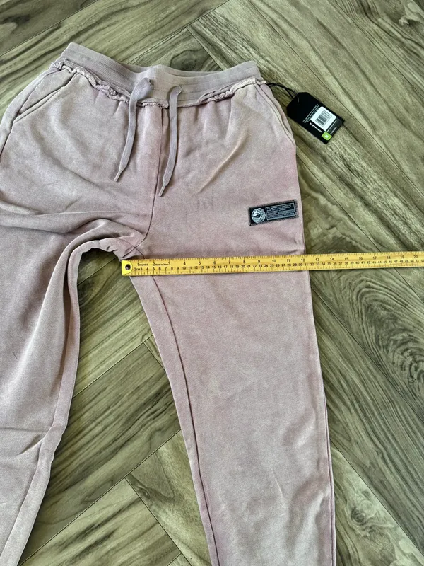 WOMEN'S Terry Oversized Jogger- Rose Quartz ,size Medium - Image 5