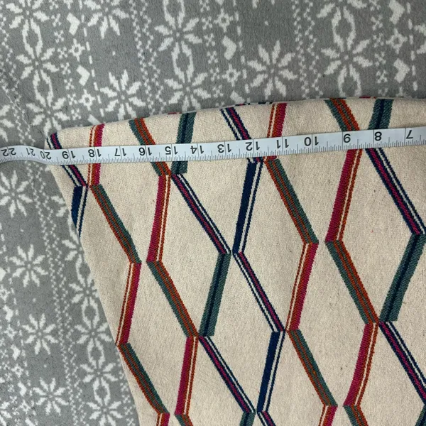 NWT ZARA Geometric Pattern Ecru‎ Large Beach Tote Bag Minimalist Artsy Japandi - Image 12