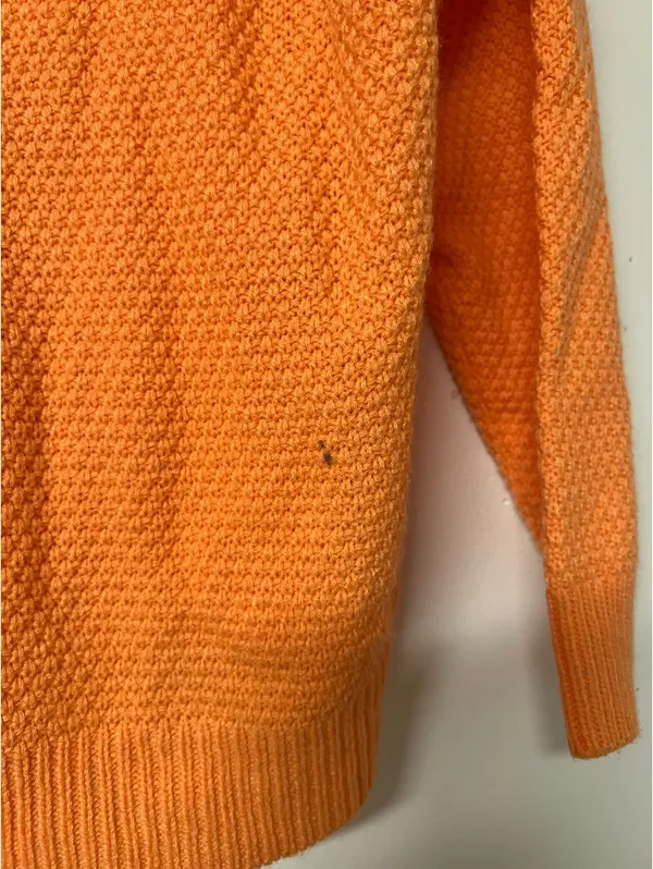 Zenana Orange Sweater Medium   - Image 3