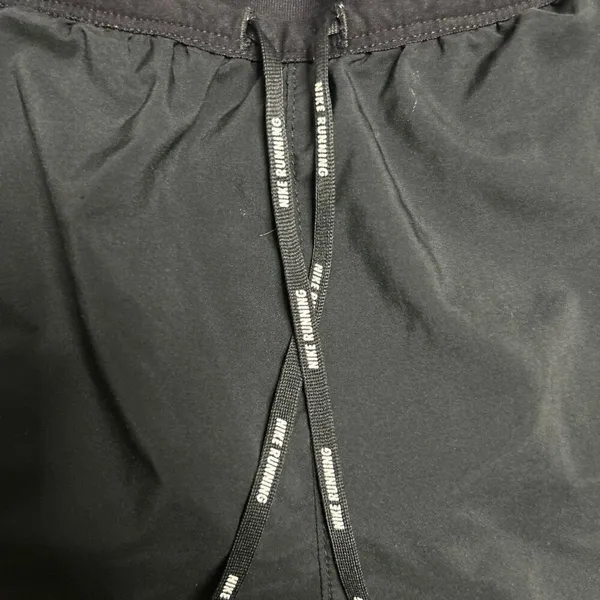 Nike Dri-FIT Black Running Shorts Reflective Logo Men’s Size Small - Image 5
