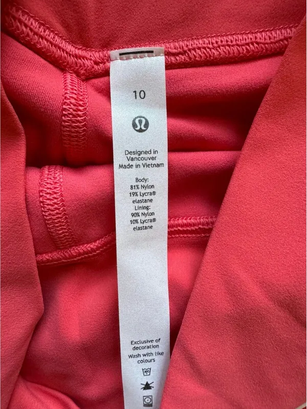 Lululemon Align With Pockets High Rise 25” Pale Raspberry Size 10 NWT - Image 6
