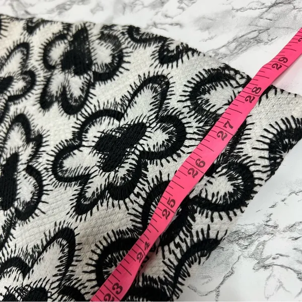 Alexis Dagmar Wildflower Flare-Leg‎ Pants Black White Sz S - Image 6