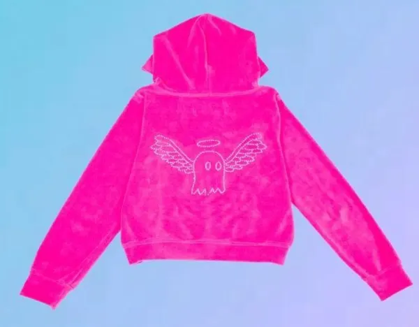 Lonely Ghost Velour Y2K Jacket - Image 2