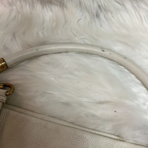 Marc Jacobs Too Hot to Handle Cream Leather‎ Bag B95 - Image 11