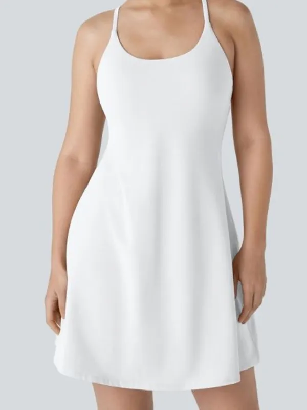 HALARA Active Dress in Ivory - Image 3