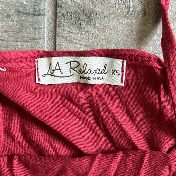 La relaxed tank top Red Size XS - Image 2