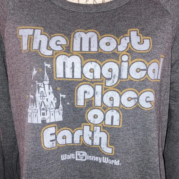 Disney Parks Lightweight Sweatshirt, Medium - Image 2