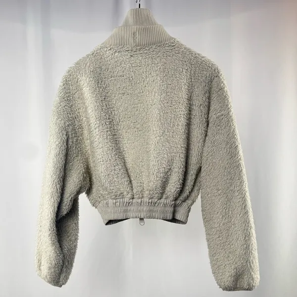 Free People Movement Gear Up Sherpa‎ Jacket in Natural Size Extra Small - Image 3