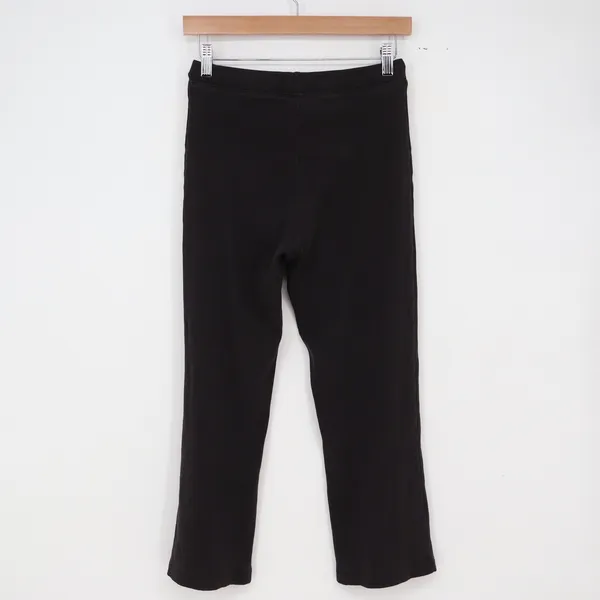 Champion Pants Womens S Ribbed Knit Straight Leg Black Drawstring Excellent - Image 5