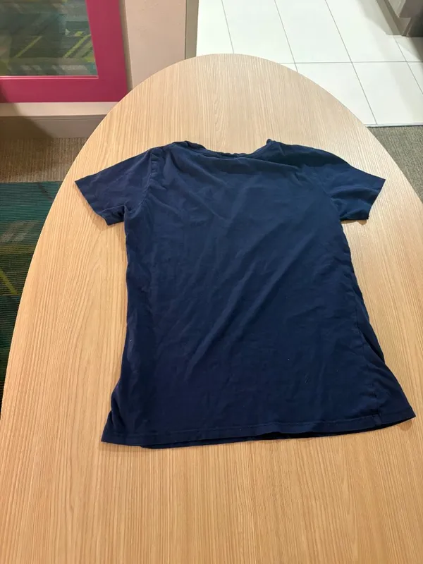 Winnipeg Jets T Shirt Women's Small Dark Blue Short Sleeve Fanatics 100% Cotton - Image 3