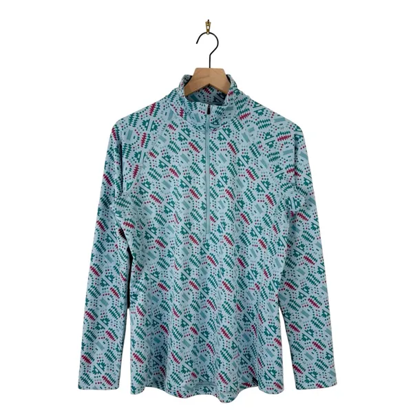 Patagonia Capilene Midweight Half Zip Pullover Blue Size L - Image 2