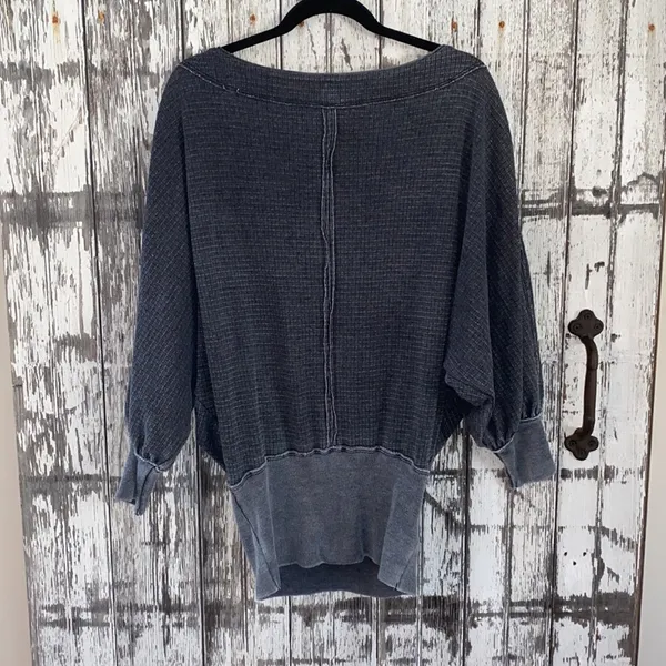 We the free free people Willow gray washed oversized tunic top - Image 6