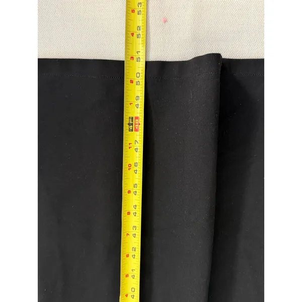 STAUD DOLCE Cutout Waist Black White Trim Maxi Sleeveless Ponte Dress Sz XS - Image 5
