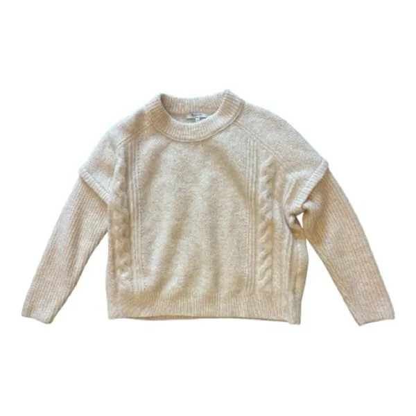 Madewell Cable Havener Pullover Sweater Size Small EUC - Image 5