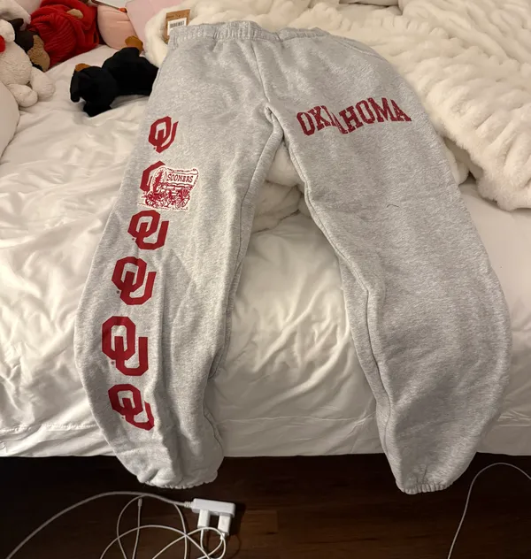 Mitchell & Ness Travis Oklahoma Sweatpants - Image 2
