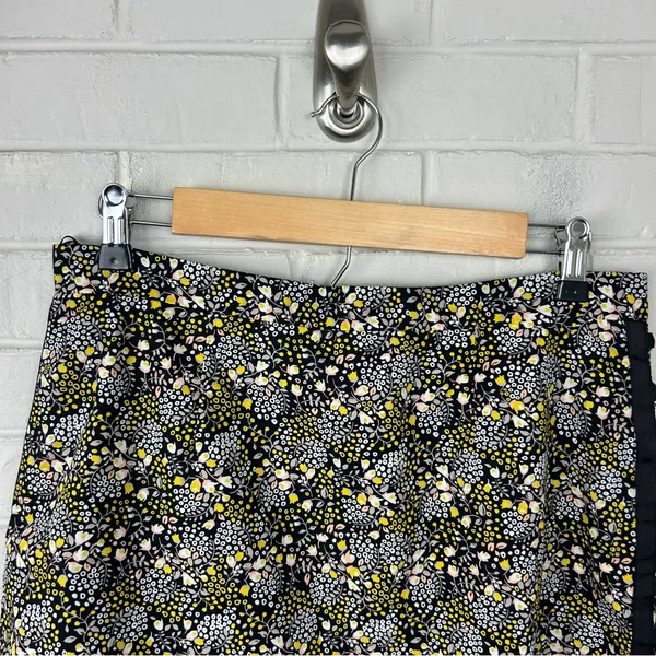 Topshop Floral Print Casual Skirt Size 10 - Image 5
