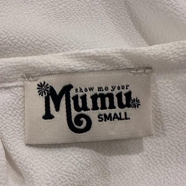Show Me Your Mumu White Tortuga Tie Top Size Small‎ Boho Beach Vacation - Image 4